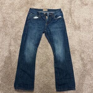 Wrangler Men’s Indigo Straight-Leg Jeans